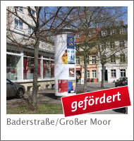 Baderstraße/Großer MoorBaderstraße/Großer Moor