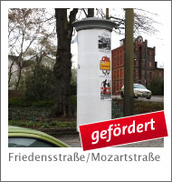 Friedensstraße/ Mozartstraße 