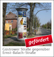 Güstrower Straße geg. E.-Balach-Straße 
