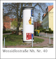 Wossidlostraße Nh. Nr. 40 