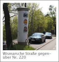Wismarsche Straße geg. Nr. 220 