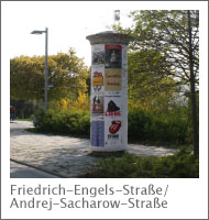 Fr.-Engels-Straße/Andrej-Sacharow-Straße 