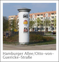 Hamburger Allee/O.-v.-Guericke-Straße 