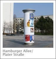 Hamburger Allee/Plater Straße 