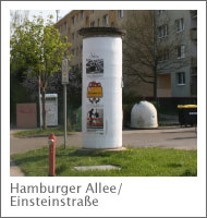 Hamburger Allee/Einsteinstraße 
