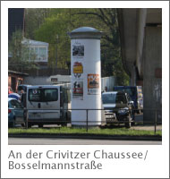 An der Crivitzer Chaussee/Bosselmannstraße 